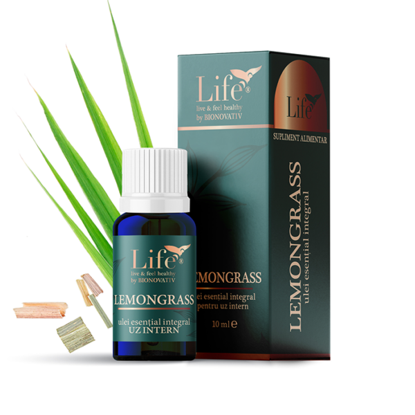 LEMONGRASS – ulei esențial integral – 10 ml