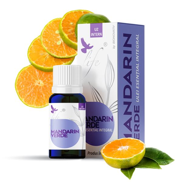 MANDARIN VERDE – ulei esențial integral – 10 ml