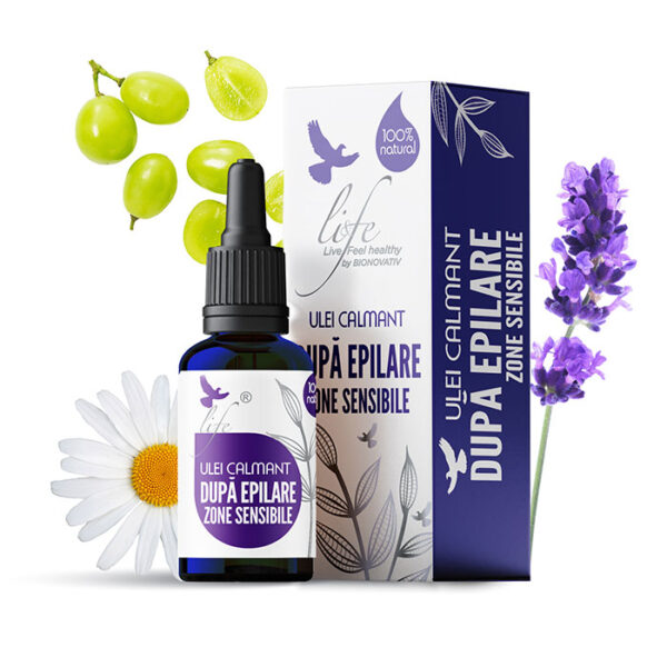 ULEI CALMANT DUPĂ EPILARE ZONE SENSIBILE – 10 ml