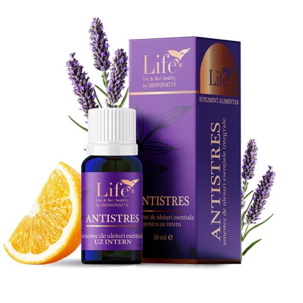 ANTISTRES – combinație de uleiuri esențiale integrale