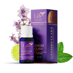 GÂNDIRE CLARĂ – combinație de uleiuri esențiale