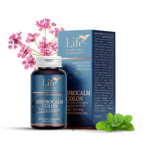 SINDROCALM COLON – capsule - util în sindromul colonului iritabil - Life Bio