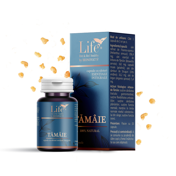 Capsule moi cu ulei esențial de tămâie