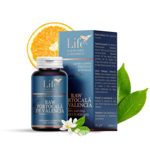 RAW PORTOCALĂ DE VALENCIA - capsule - calmează foamea - Life Bio