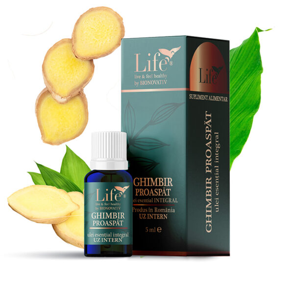 GHIMBIR PROASPĂT – ulei esențial integral