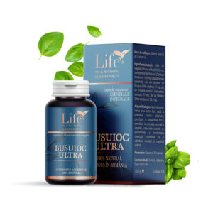 BUSUIOC ULTRA – capsule cu ulei esențial - tonic fizic și mental - Life Bio