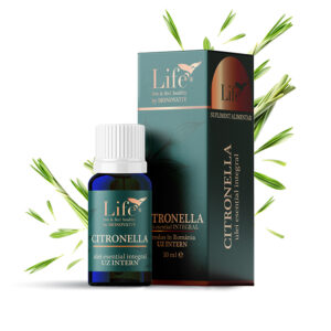 CITRONELLA – ulei esențial integral – 10 ml